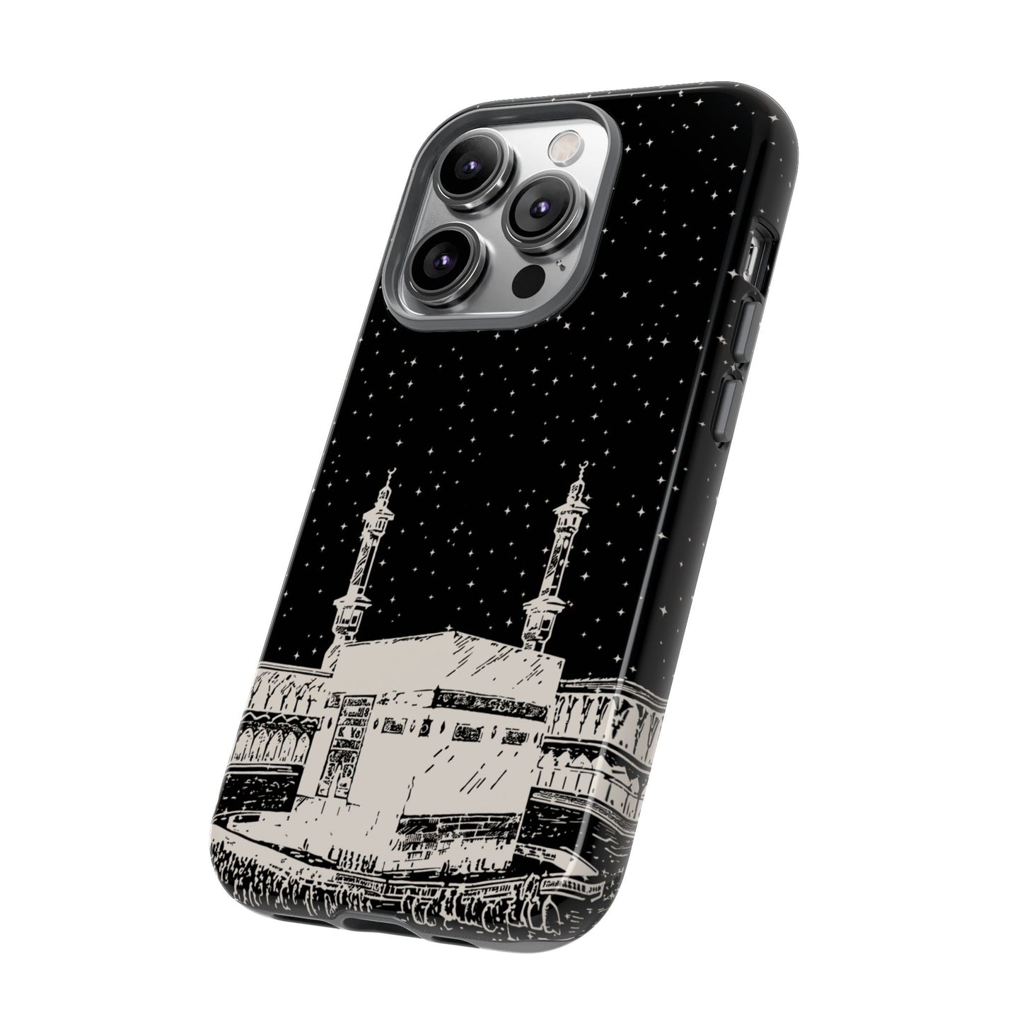 Under the night sky | Kaaba Phone Case