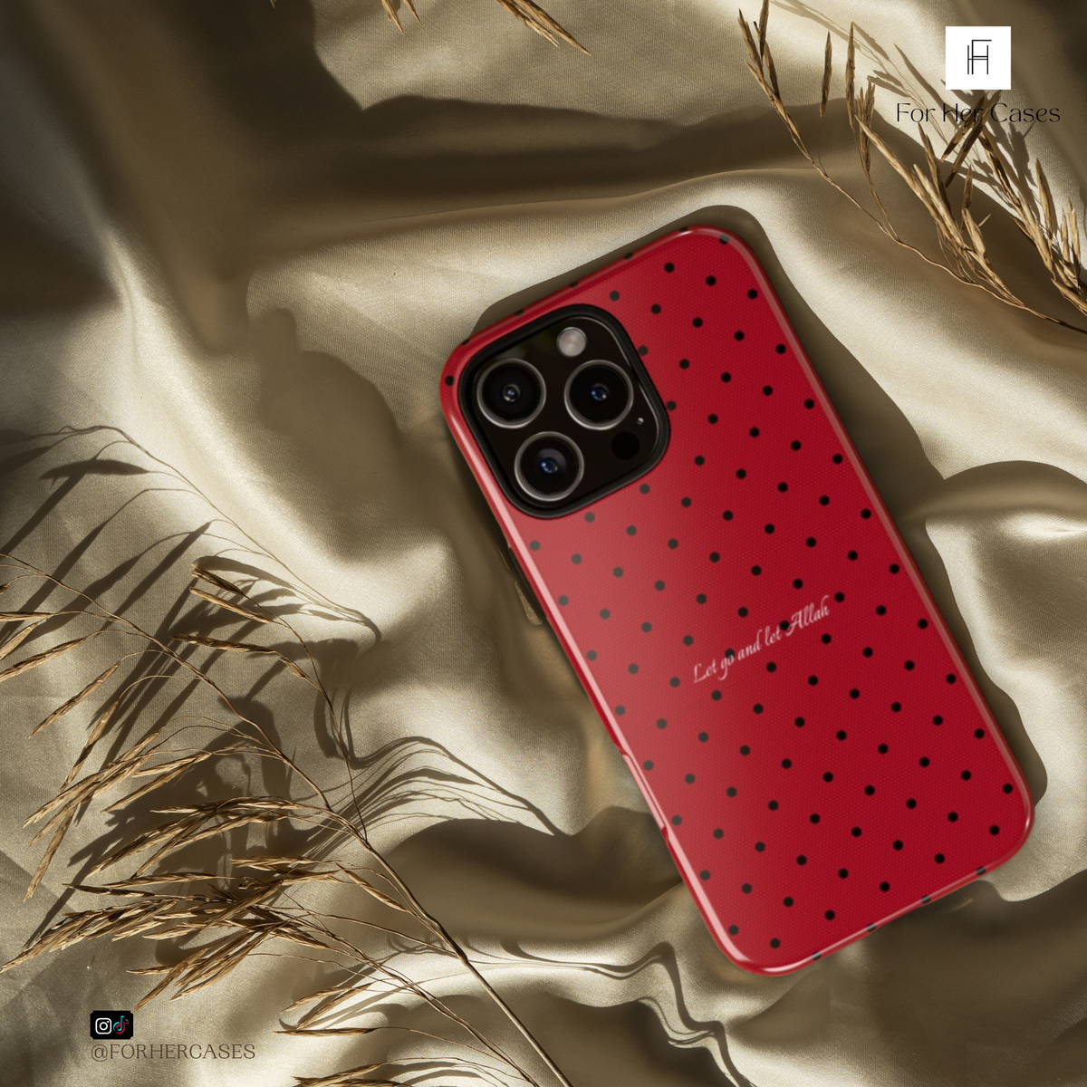 Let Go and Let Allah Islamic Phone Case