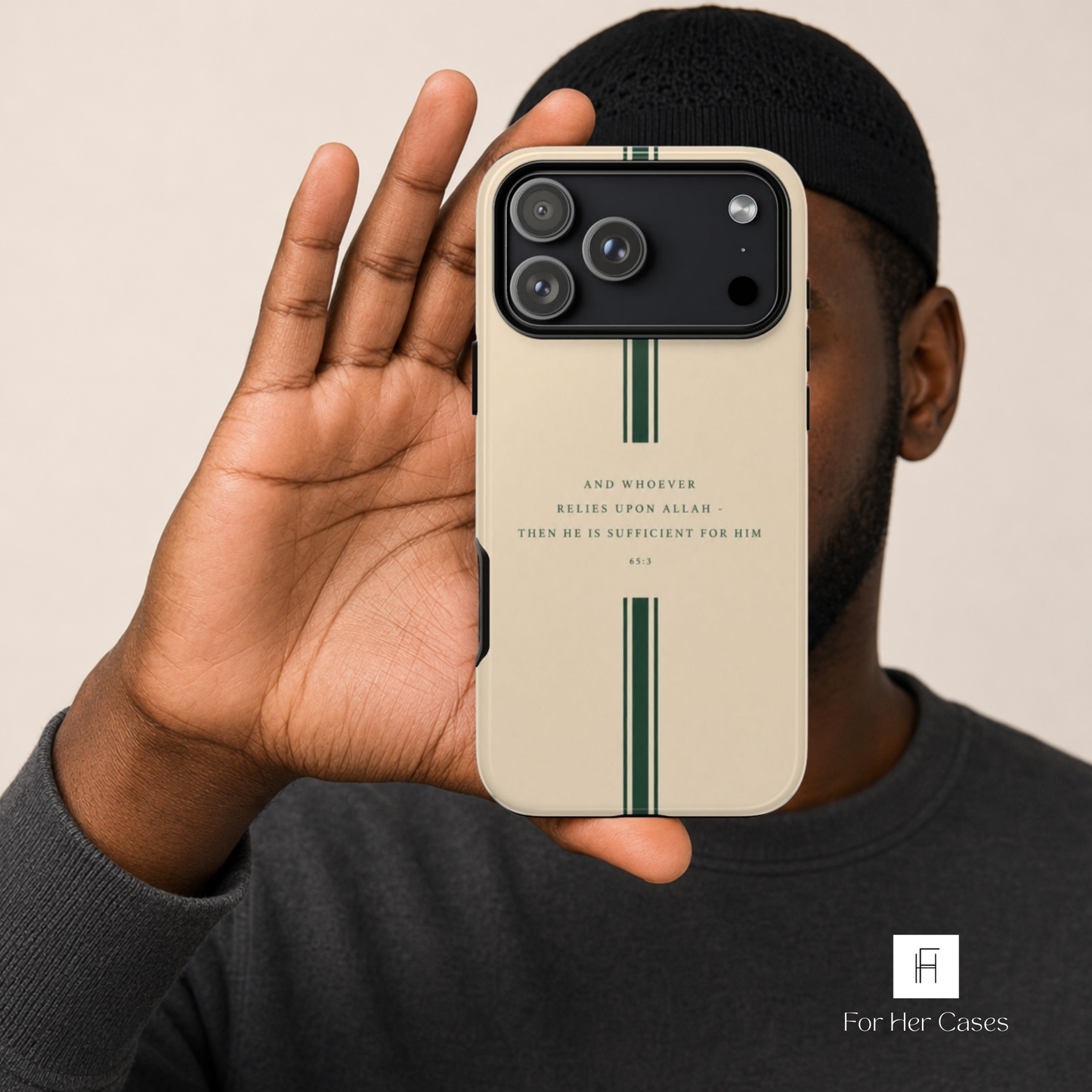 Rely Upon Allah Islamic Phone Case | Father’s Day Collection