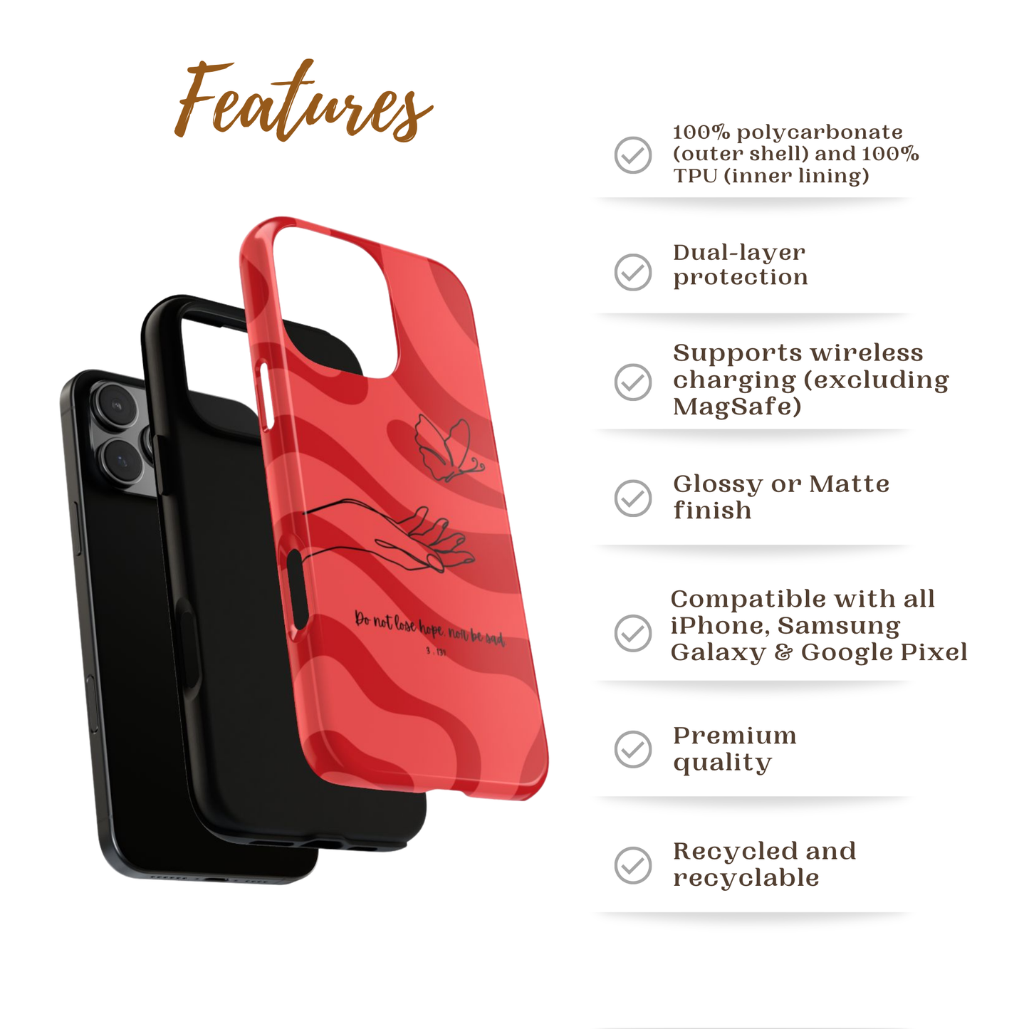 Do Not Lose Hope | Islamic Phone Case