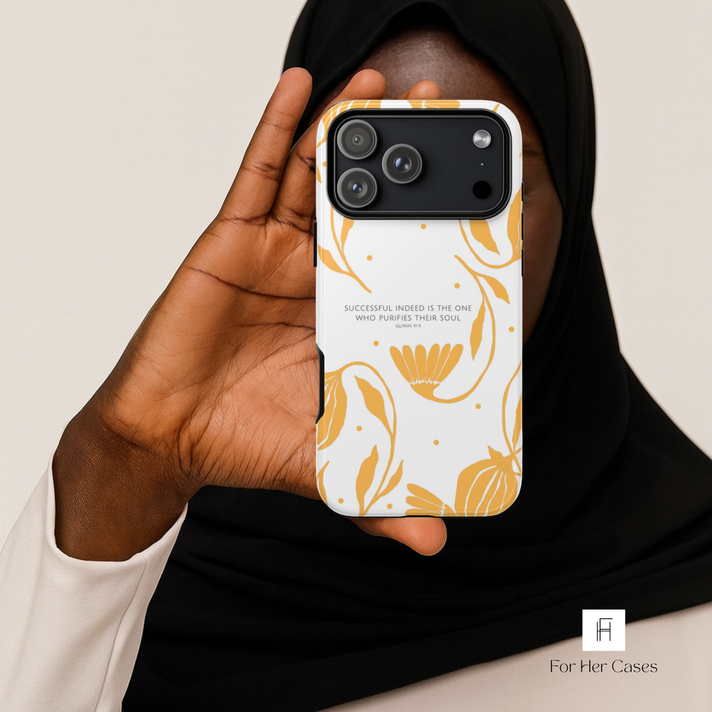 Purified Soul Phone Case | Verses of Serenity Islamic Phone Case