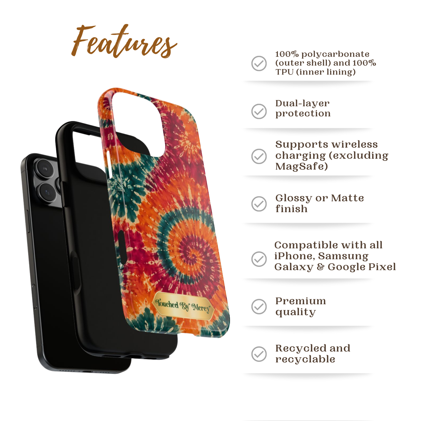 Touched By Mercy | Heritage Collection Phone Case