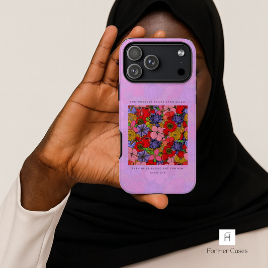 Allah Is Sufficient | Blooming Reverts Phone Case