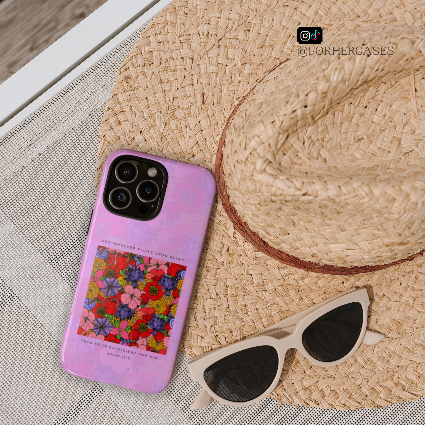 Allah Is Sufficient | Blooming Reverts Phone Case