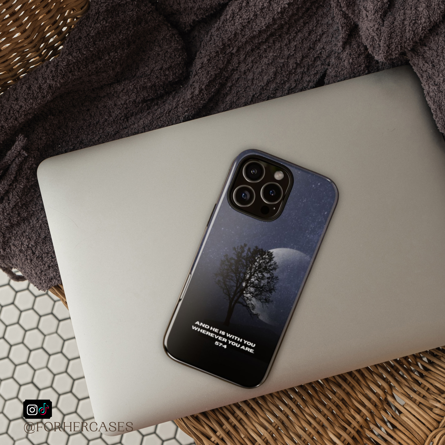 And He is with you | Islamic Phone Case - Father’s Day Collection