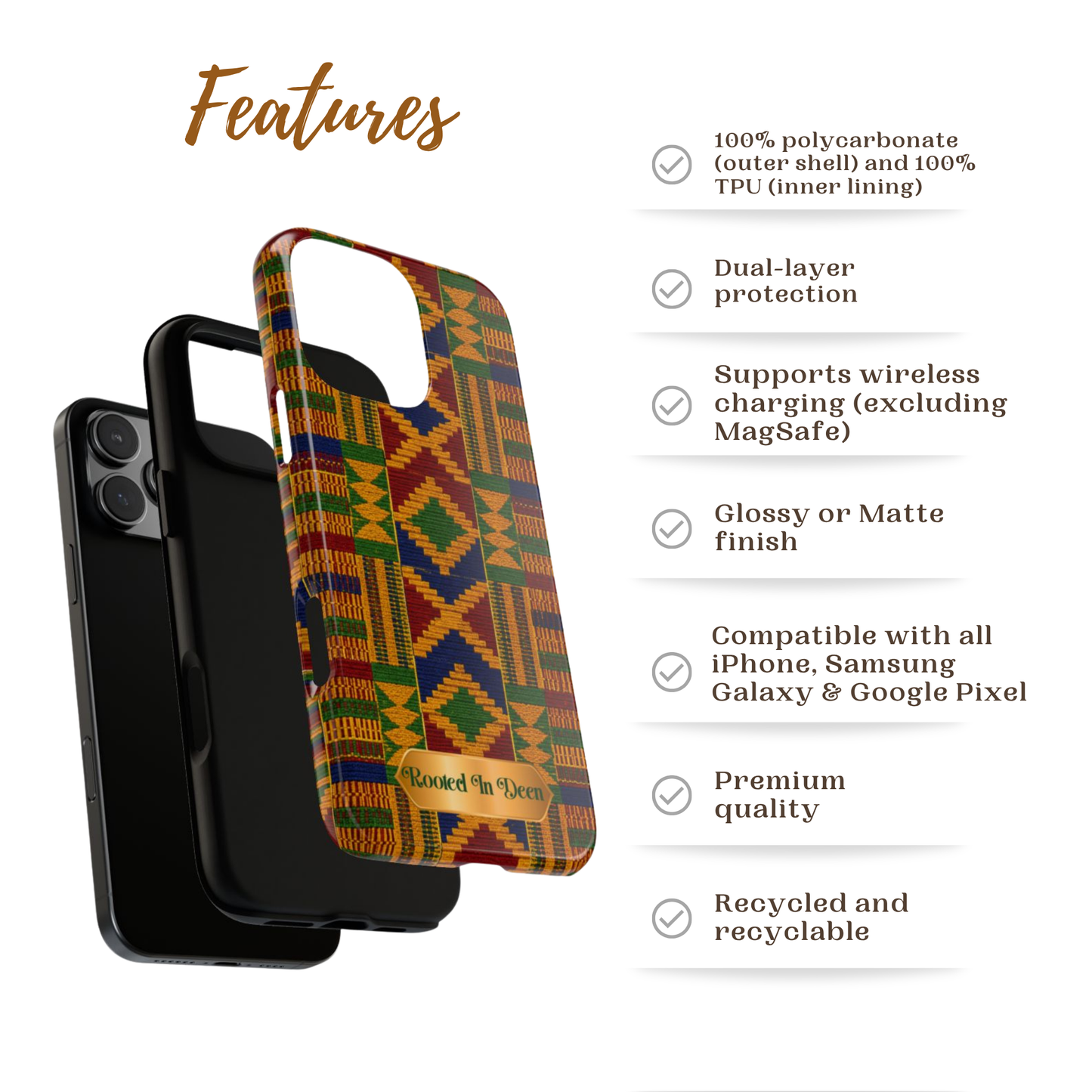 Rooted In Deen | Heritage Collection Phone Case