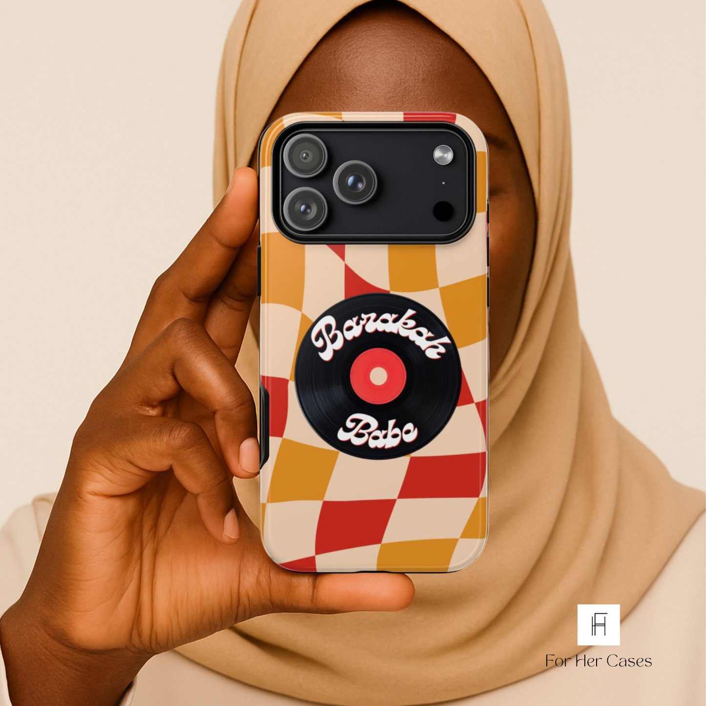 Barakah Babe | Retro Muslimah Phone Case