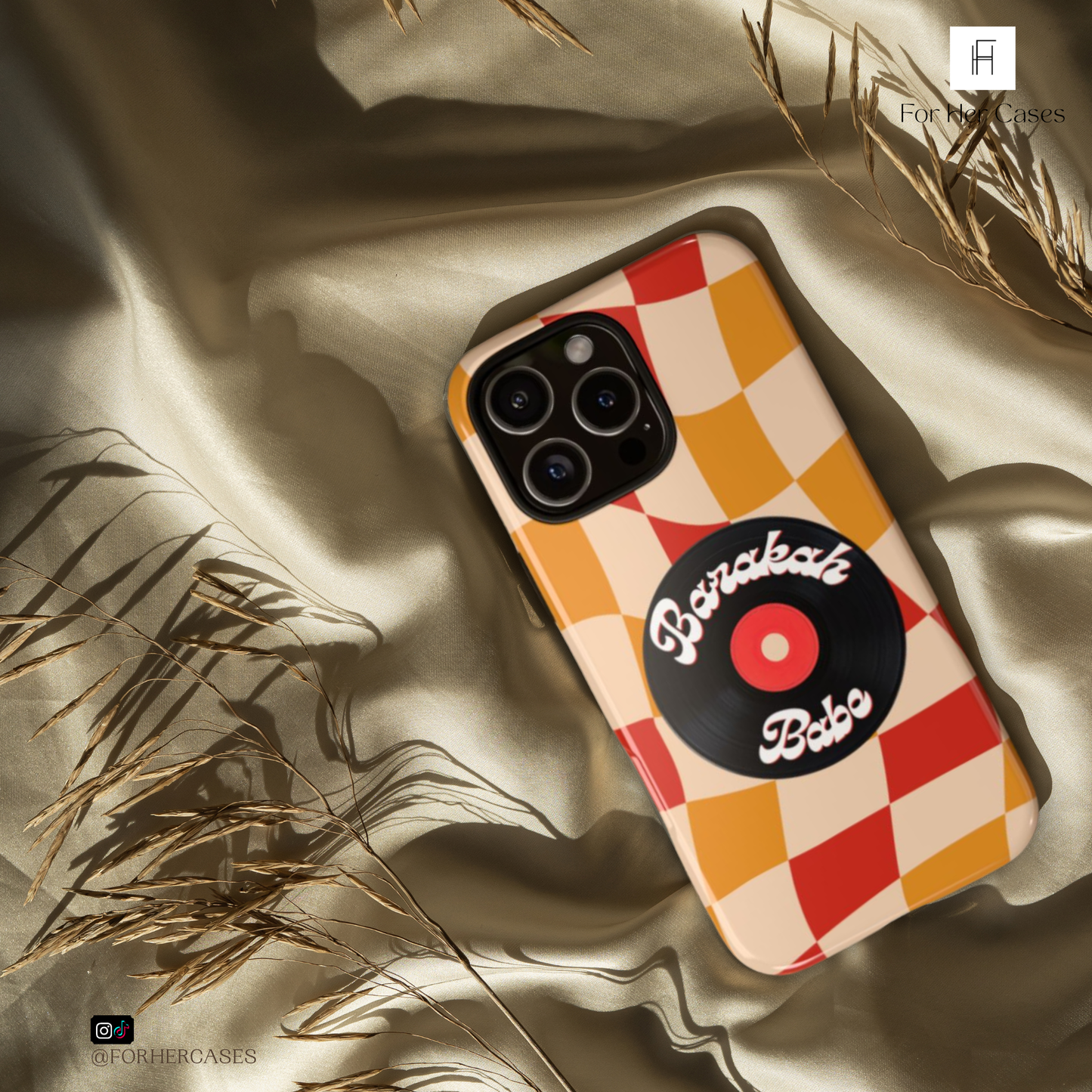 Barakah Babe | Retro Muslimah Phone Case