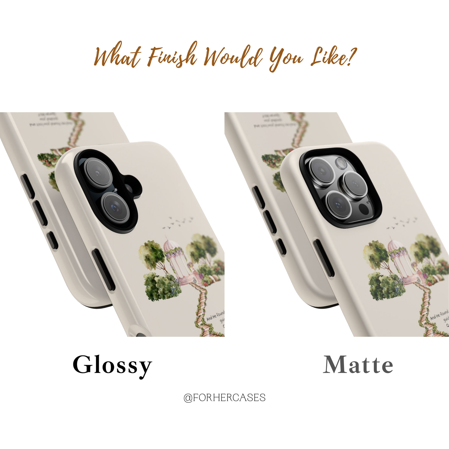 Guided by Allah | Verses of Serenity Islamic Phone Case