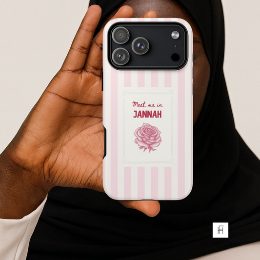 Meet me in Jannah Islamic Phone Case | Destinations of the Believer