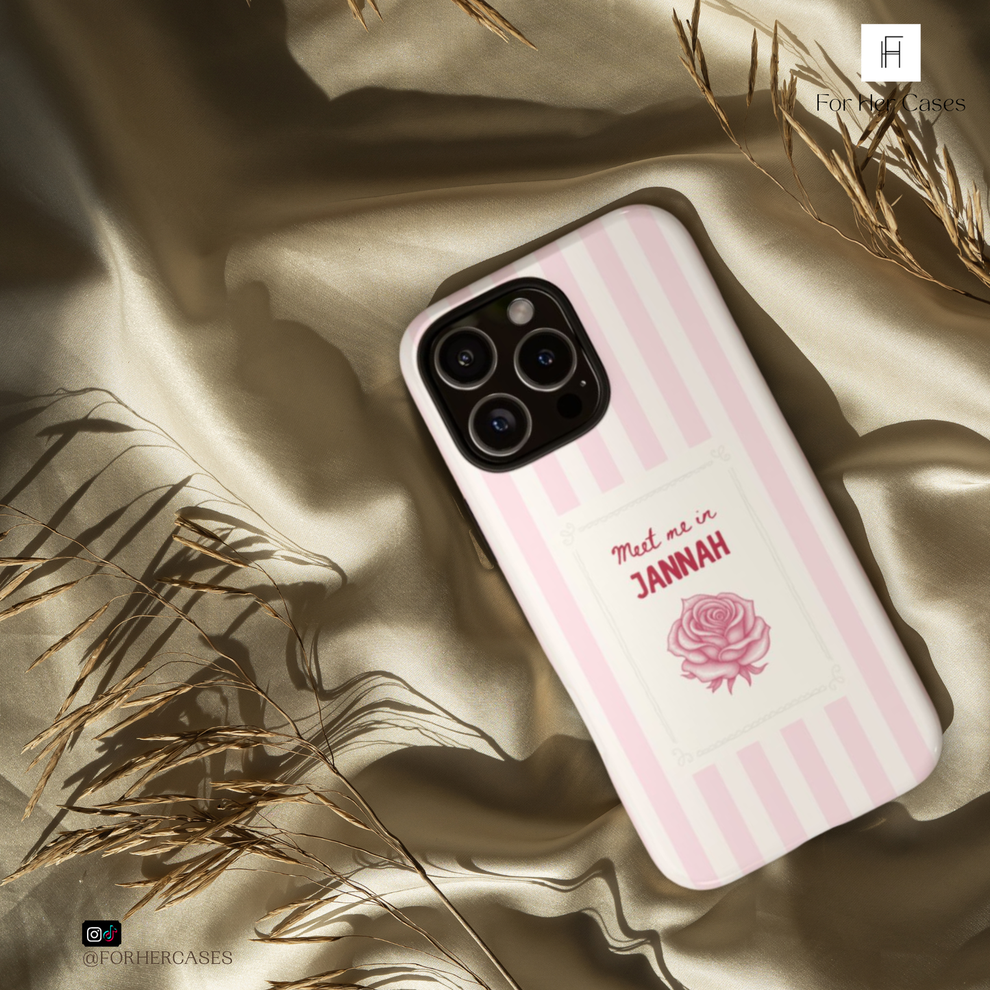 Meet me in Jannah Islamic Phone Case | Destinations of the Believer