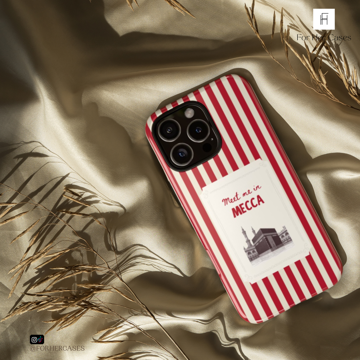 Meet me in Mecca Islamic Phone Case | Destinations of the Believer