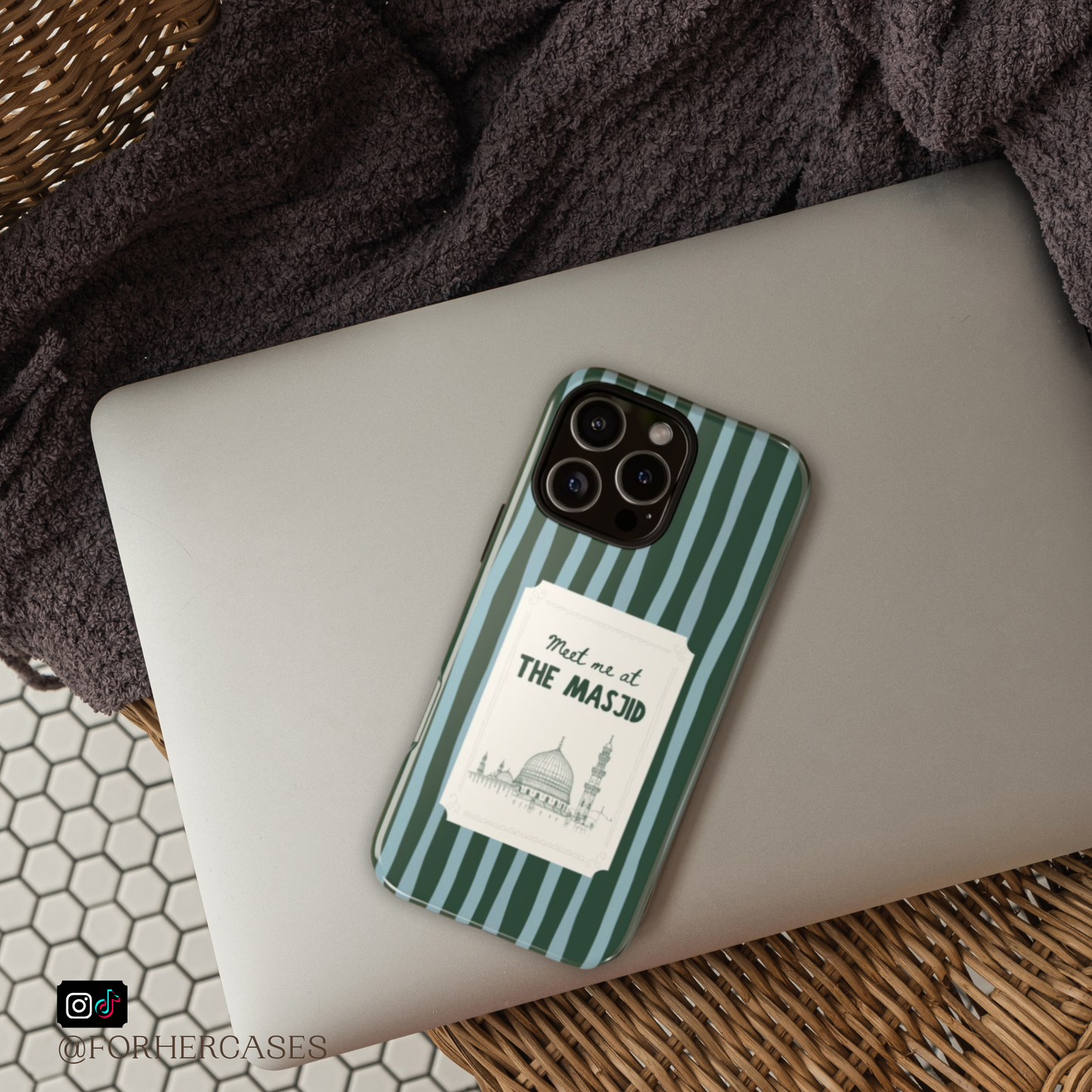 Meet at the Masjid Islamic Phone Case | Destinations of the Believer