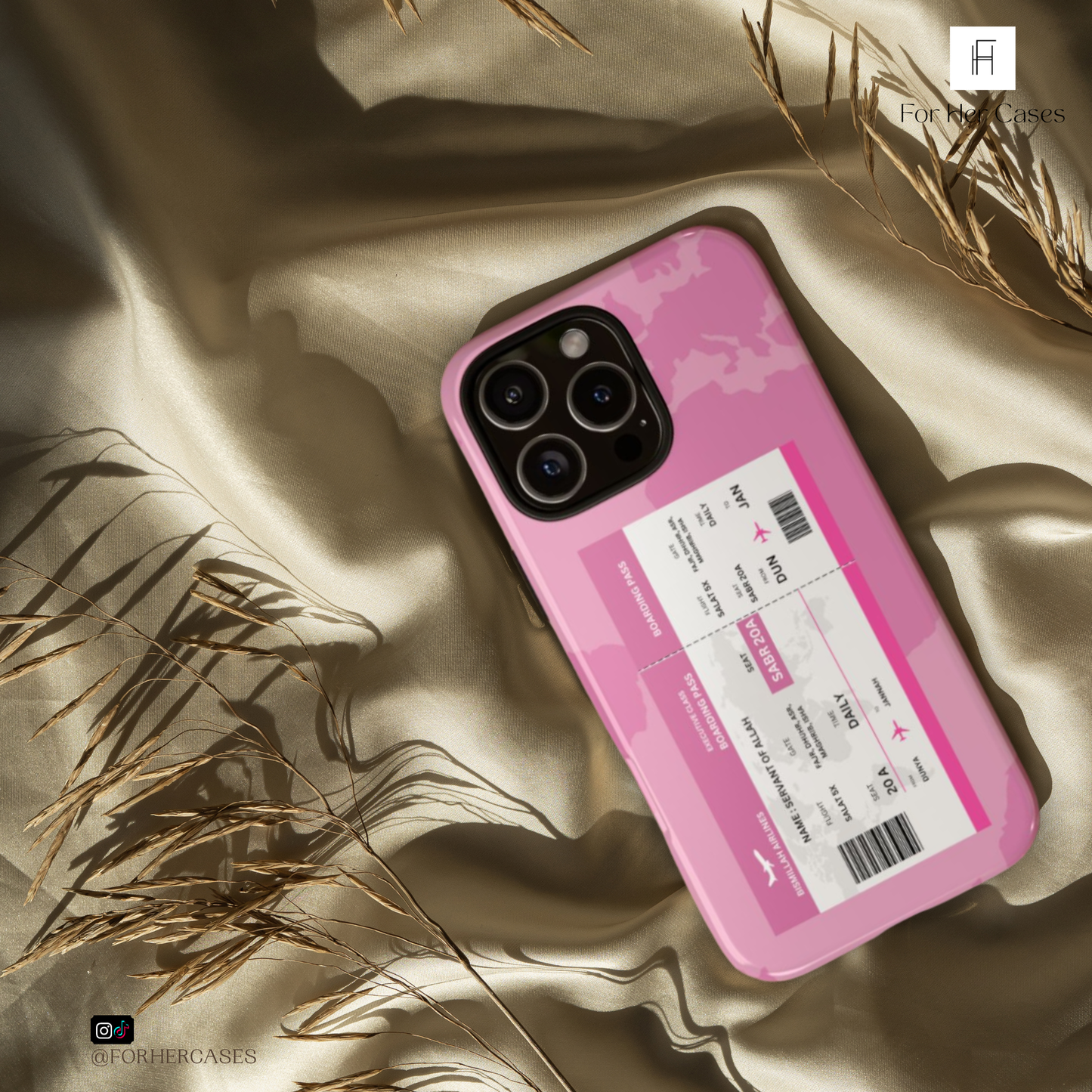 Servant of Allah Boarding Pass | Islamic Phone Case