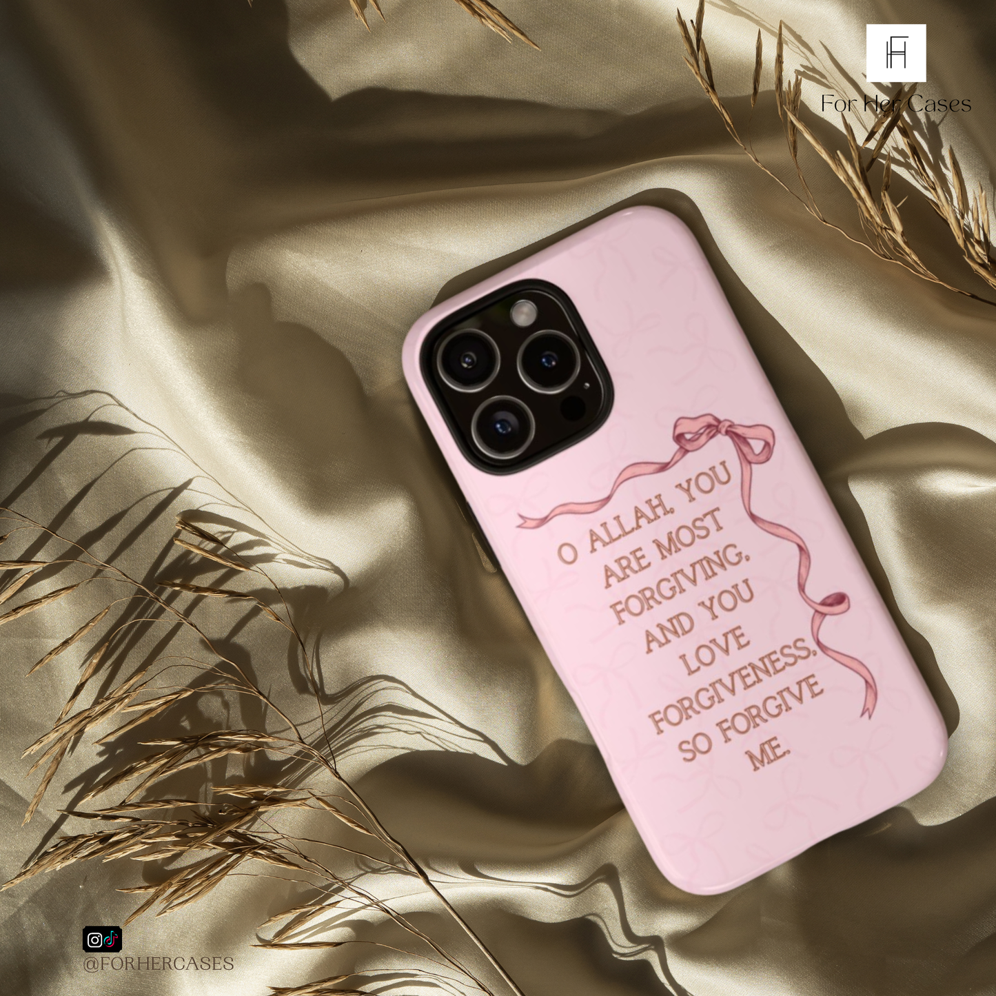 Dua Ribbon Islamic Phone Case