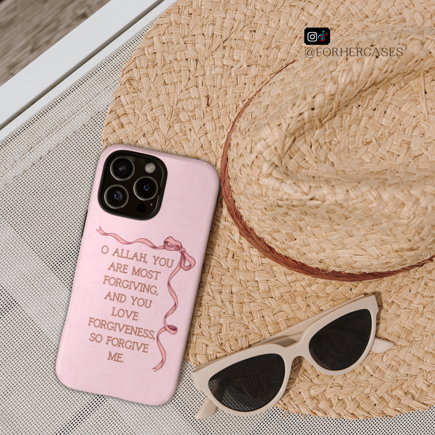 Dua Ribbon Islamic Phone Case