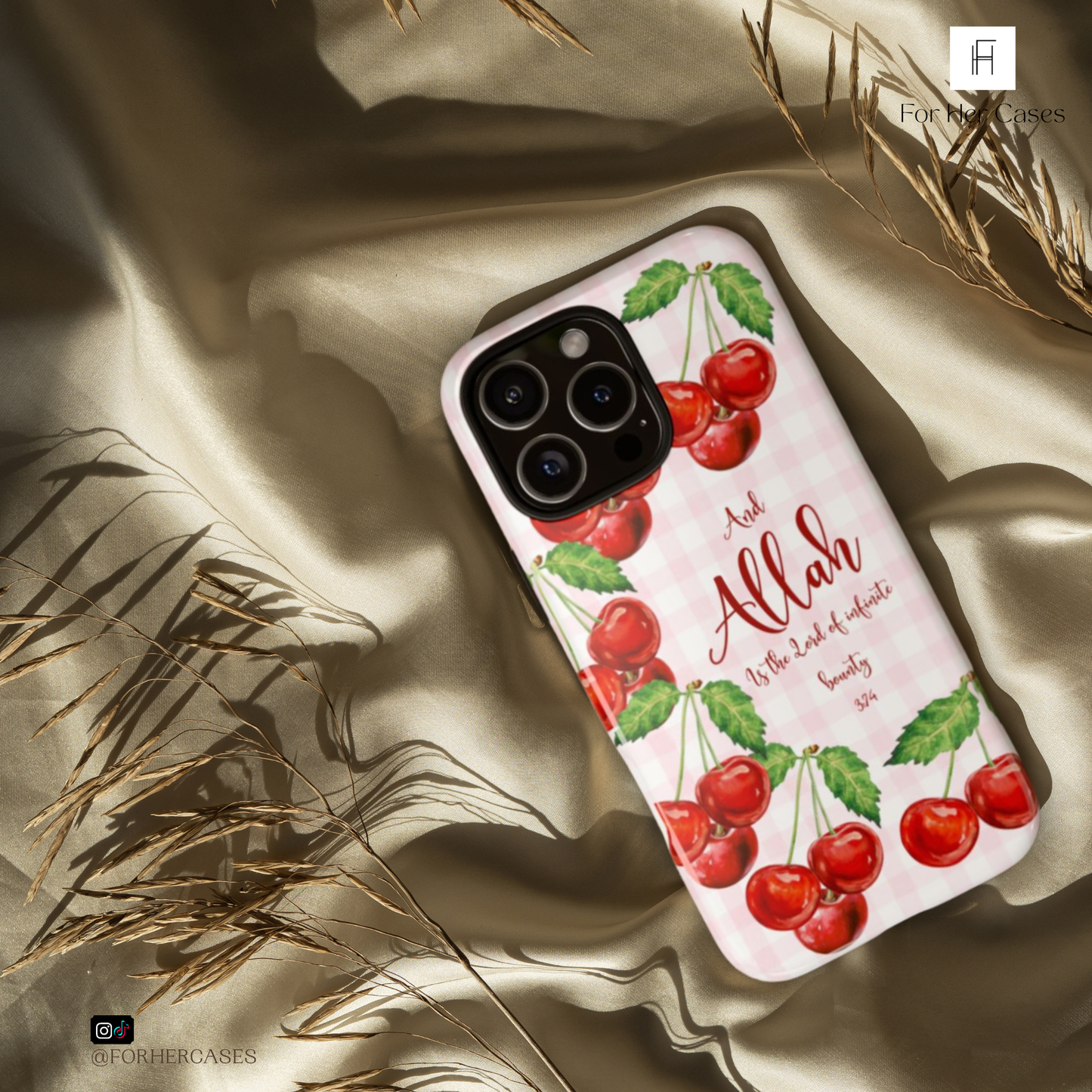 Lord of Infinite Bounty | Quran Verse Phone Case