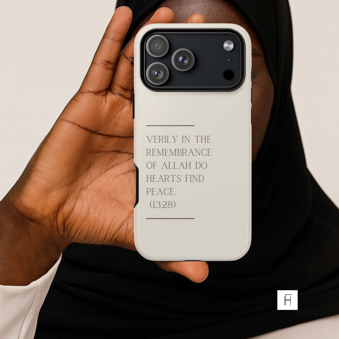 Hearts Find Peace | Islamic Phone Case