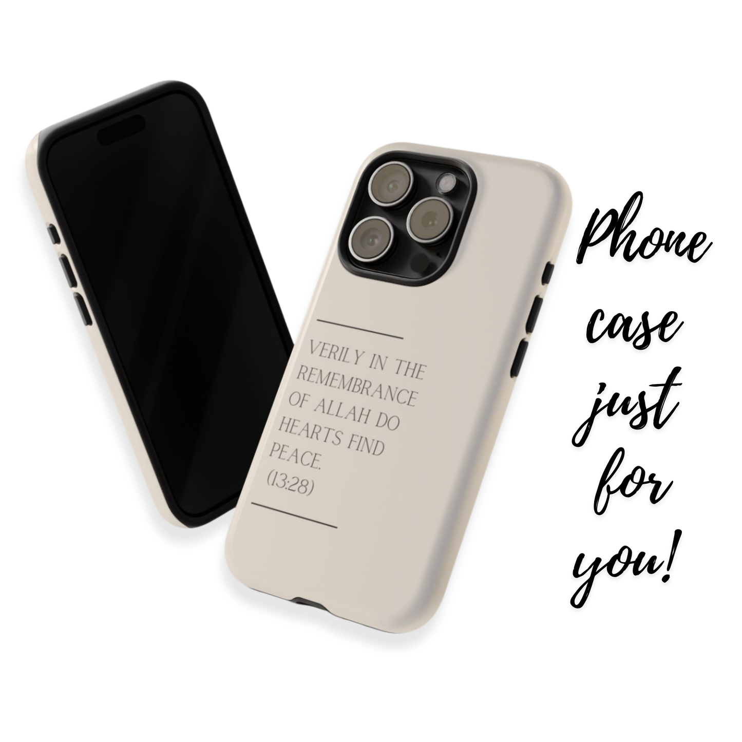 Hearts Find Peace | Islamic Phone Case