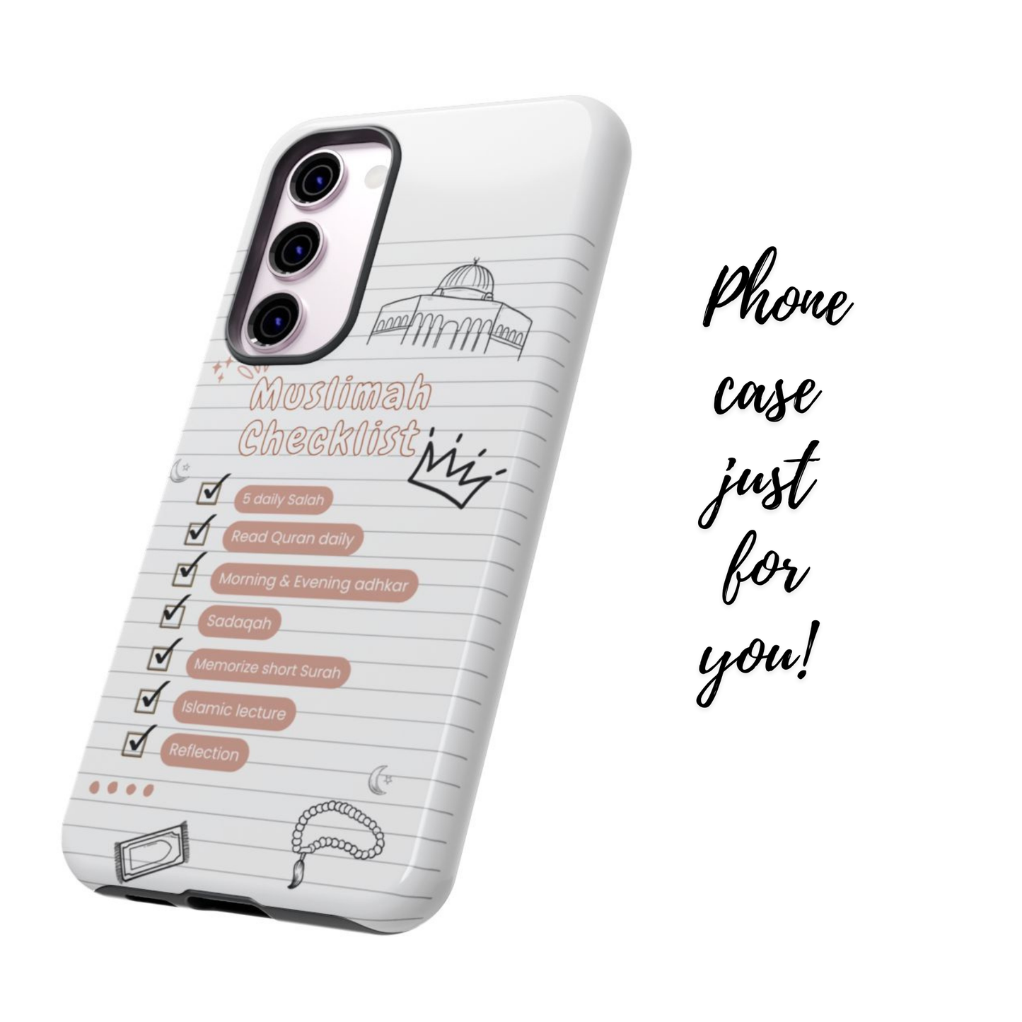 Muslimah Checklist | Everyday Muslimah Phone Case
