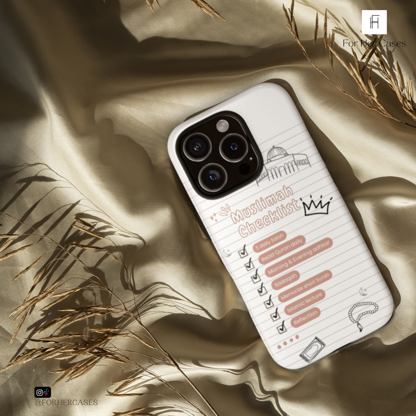 Muslimah Checklist | Everyday Muslimah Phone Case