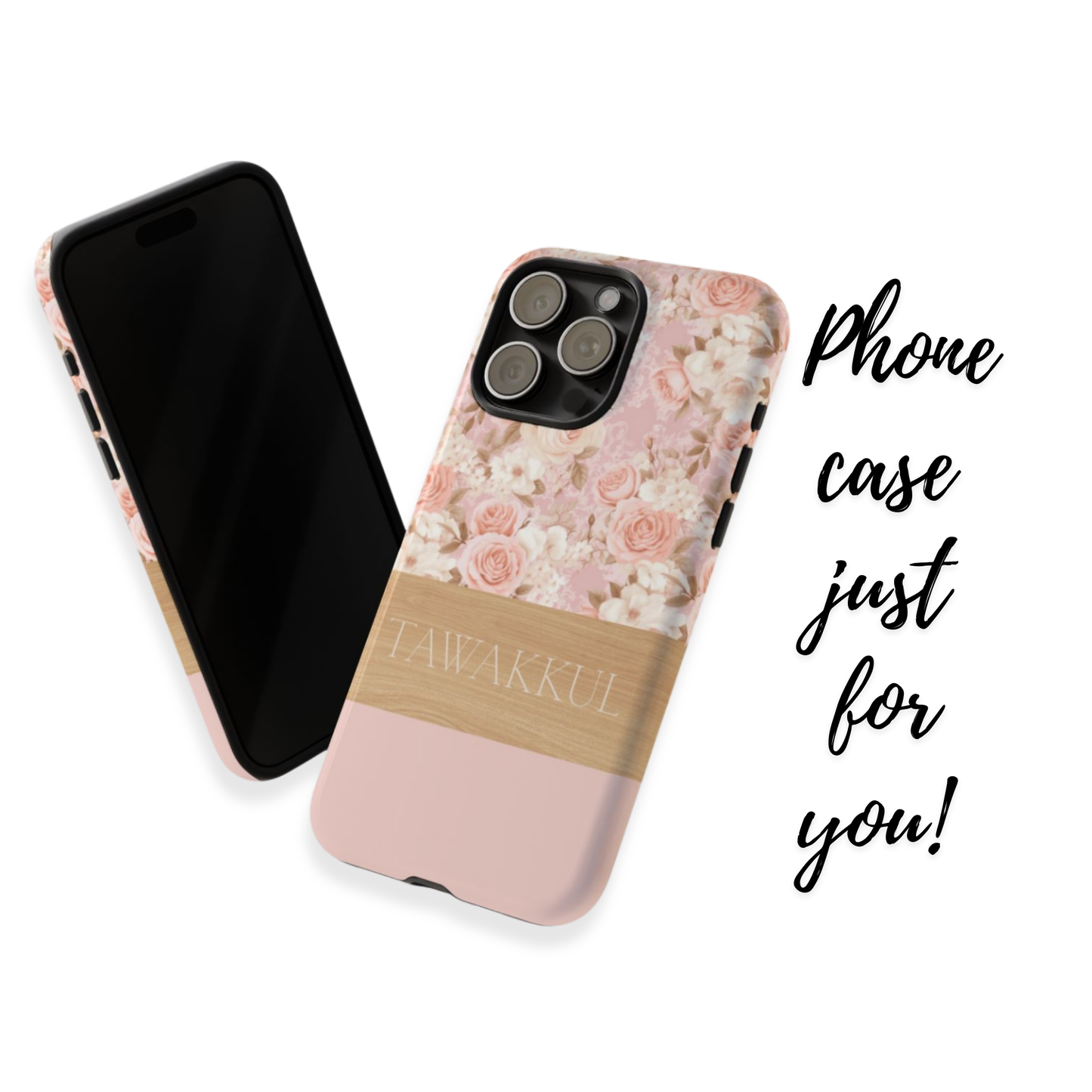 Tawakkul Floral Islamic Phone Case