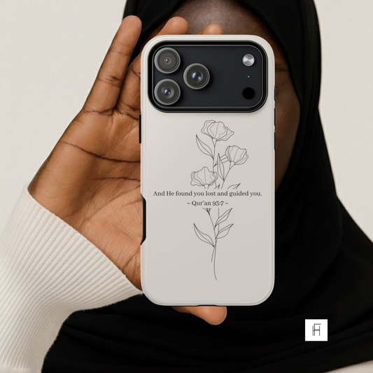 He Found You Lost | Quran Verse Phone Case