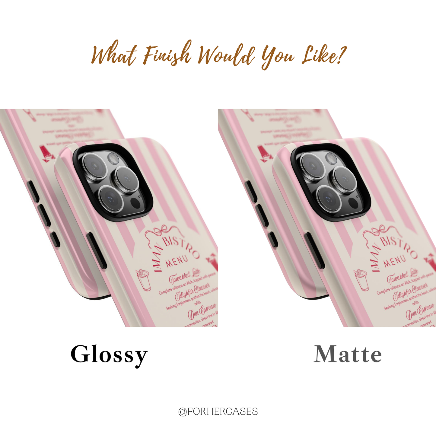 Iman Bistro Islamic Phone Case